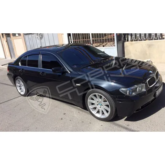 Дефлектора на окна BMW 7 Sd (E65) 2001-2008 деф.окон Cobra Tuning B23201
