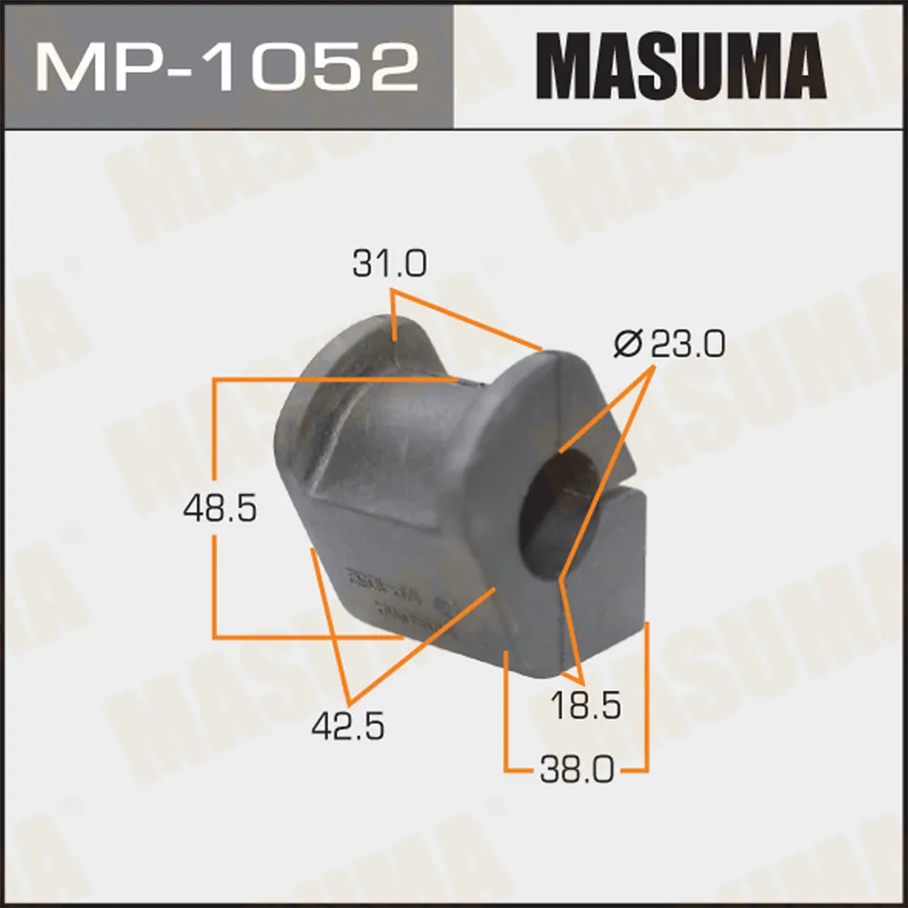 Втулка стабилизатора TOYOTA BELTA MASUMA MP-1052