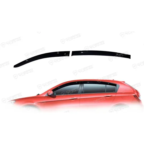 Дефлектора на окна Geely Emgrand Hb 2012EuroStandard деф.окон Cobra Tuning GE10612