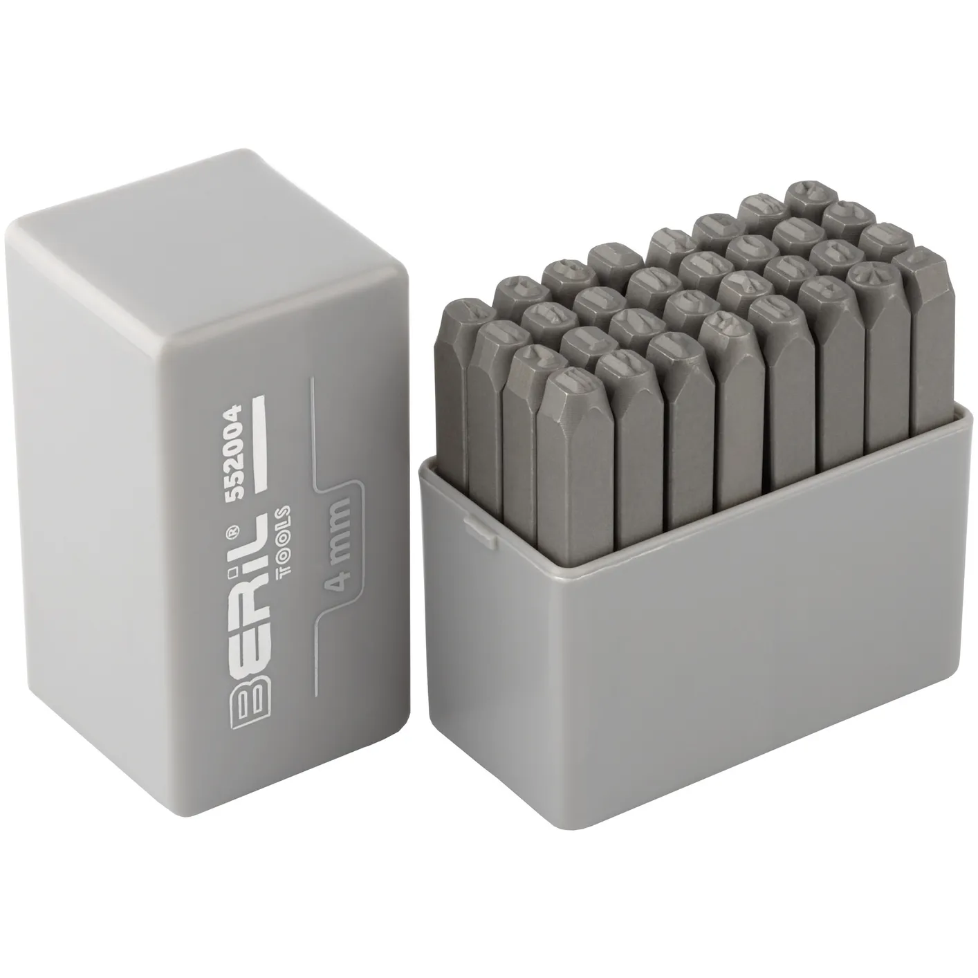Набор клейм буквенных кириллица 4мм (стальные) BERIL 552004 АвтоDело 552004