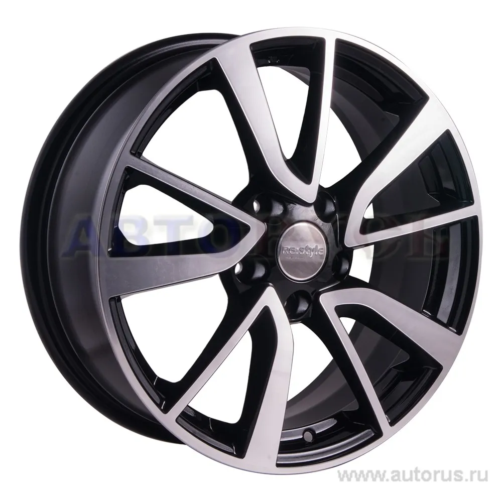 Диск литой R17 7J 5x114.3/66.1 ET40 КИК Qashqai 699 алмаз черный 18379