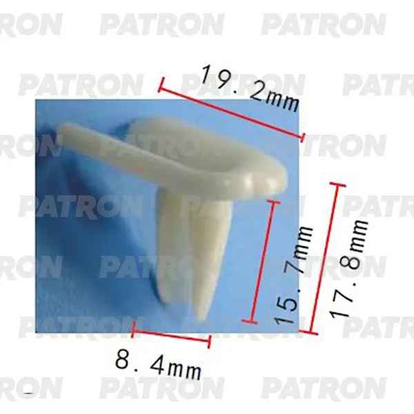 Клипса пластмассовая GM Применяемость: Пистон молдинга PATRON P372033