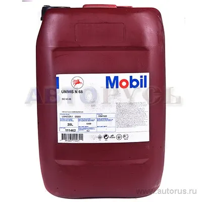 Масло гидравлическое Mobil Univis N 68 20 л 111462