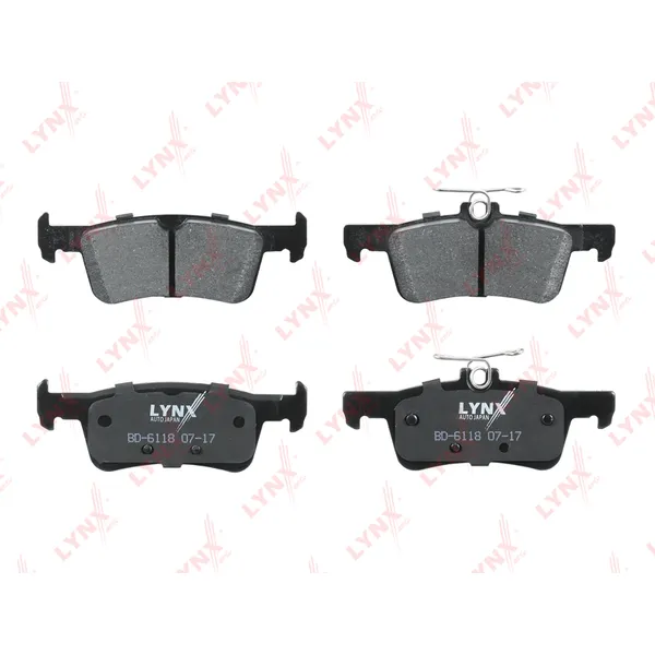 Колодки тормозные LYNXauto BD-6118