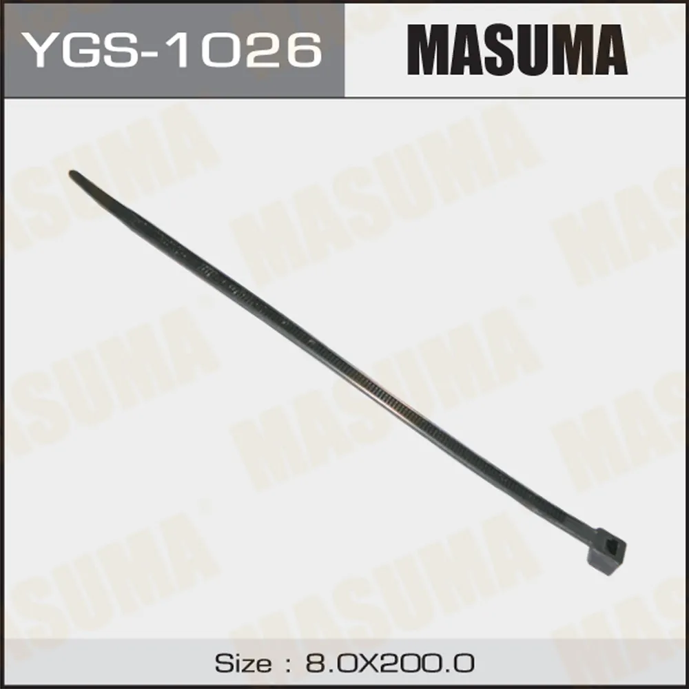 Стяжка пластиковая, хомут MASUMA YGS-1026