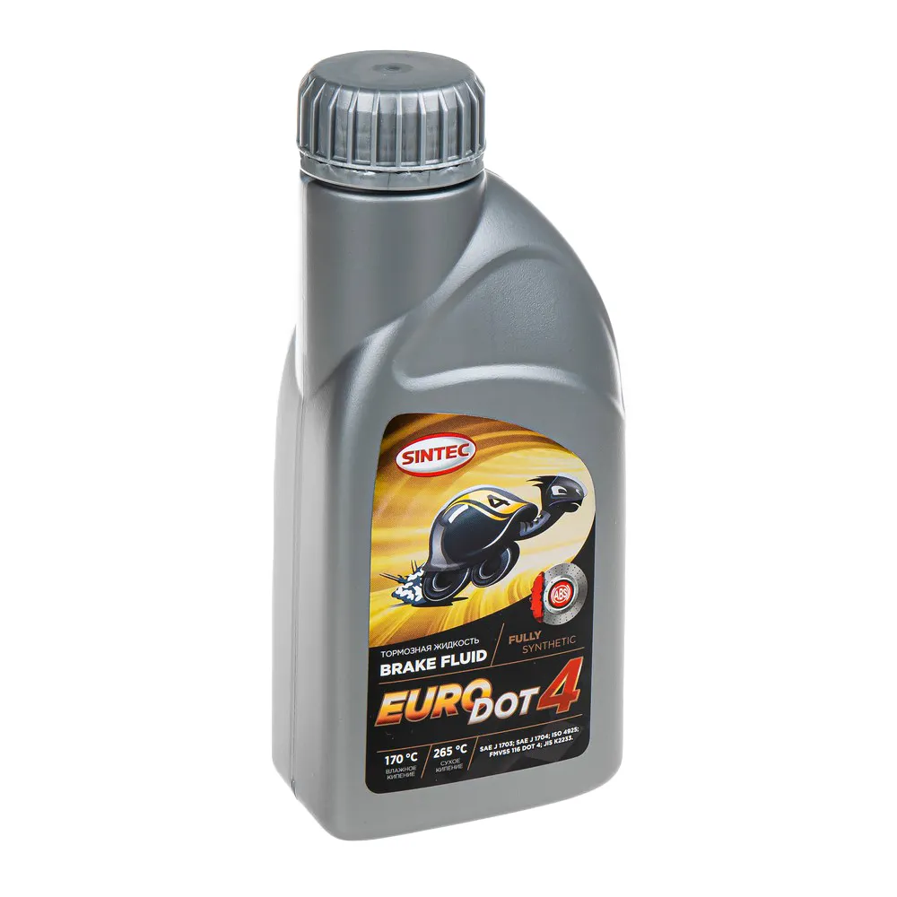 Жидкость тормозная Sintec EURO DOT-4 tk 265оС 455г 800772