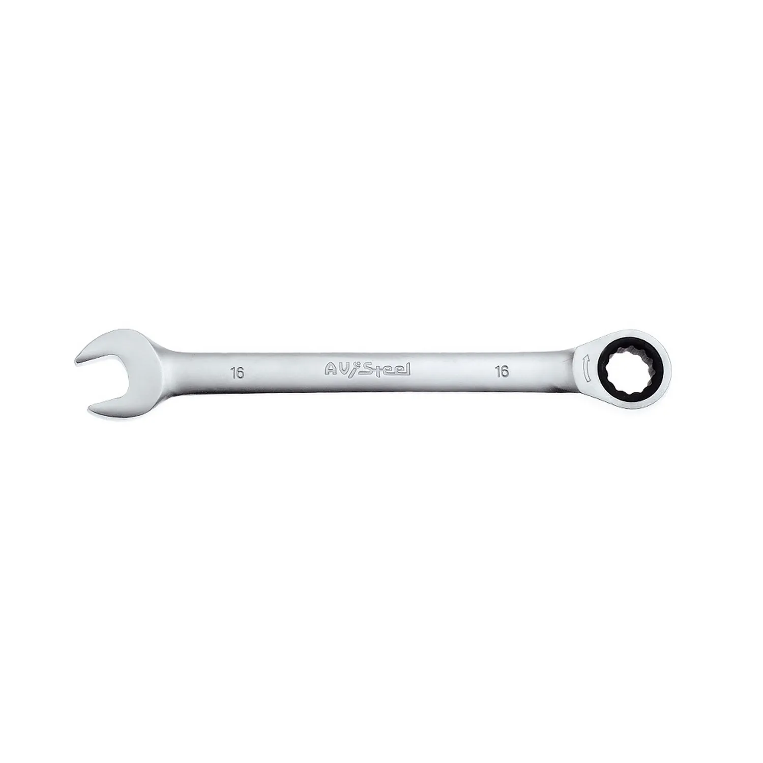 Ключ комбинированный, трещоточный, 16 мм AVSTEEL AV-315016