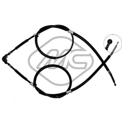 Трос ручника OPL ZAFIRA 1/8-2/0-2/0 DTI-2/2 DTI (DISC BRAKE) Metalcaucho 82541