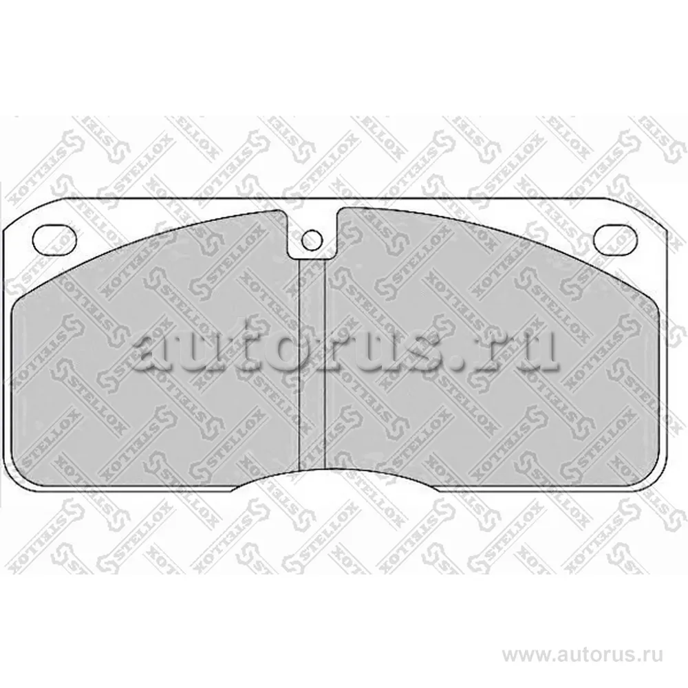 Колодки дисковые с полн. р/к, 29039 Volvo FL607-12/612-14/618 STELLOX 8511407_SX
