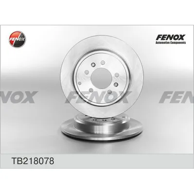 Диск тормозной PEUGEOUT 607 00- 290105, задний FENOX TB218078