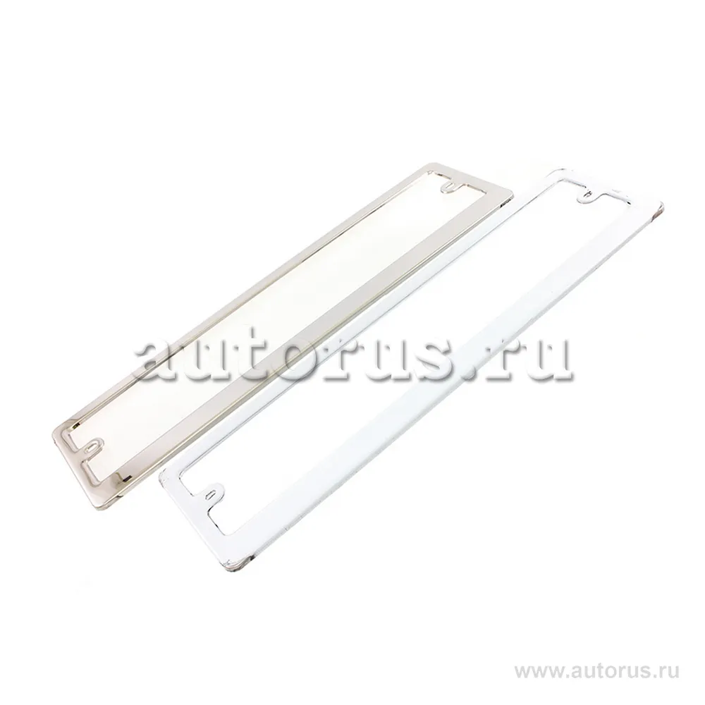 Рамка номерного знака нержавеющая сталь (уп. 2 шт.) DOLLEX SPL-26