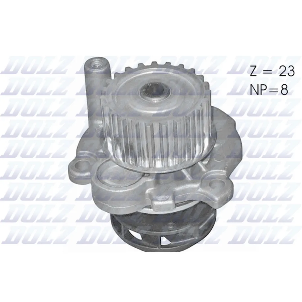 Помпа, водяной насос AD A3/A4/A6 VW B5/G4 DOLZ A-186