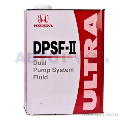 Масло трансмиссионное HONDA ULTRA DPSF-II 4 л 08262-99964