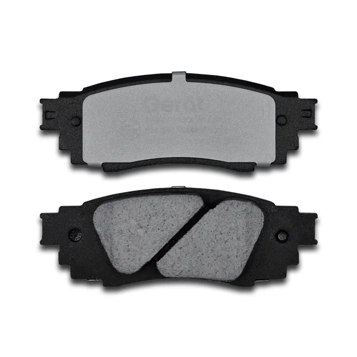 Тормозные колодки (задние) Low-metallic GERAT BPR081PG