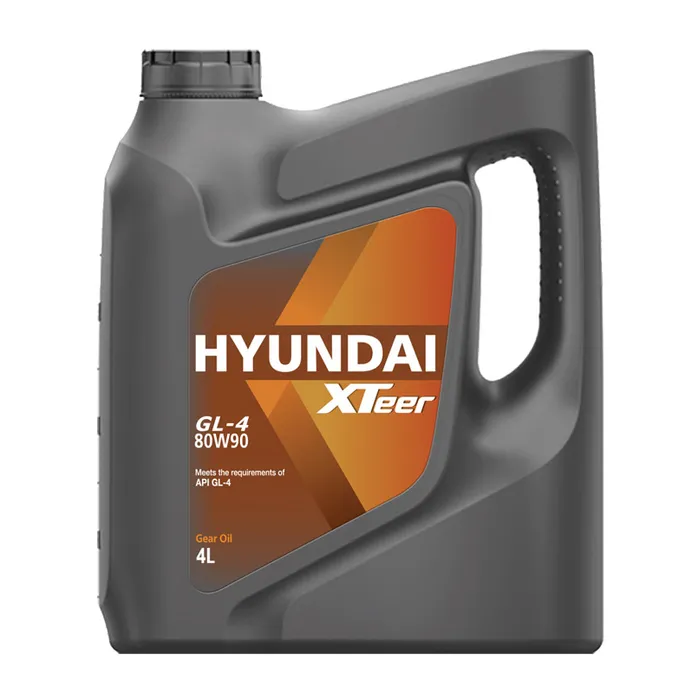 Масло трансмиссионное универсальное HYUNDAI XTeer Gear Oil-4 80W90, 4 л 1041421