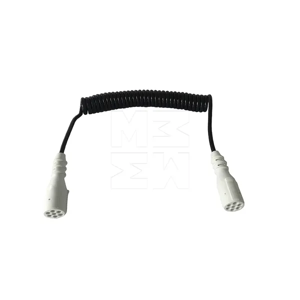 Кабель спиральный 7 полюсов, тип S, ISO 3731, пластик цельн, L 4.5 м Marshall M7322001