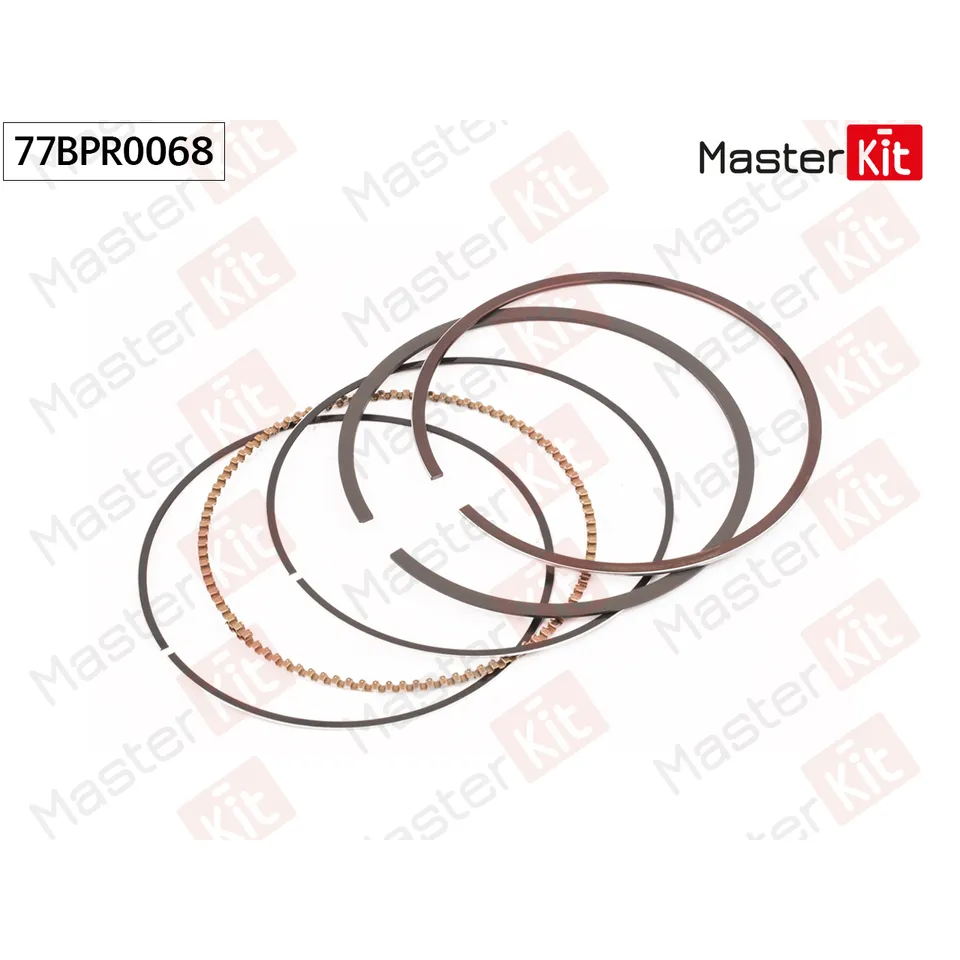 Кольца поршневые (к-т на 1 поршень) (1,0) HYUNDAI/KIA G4KD MASTERKIT 77BPR0068