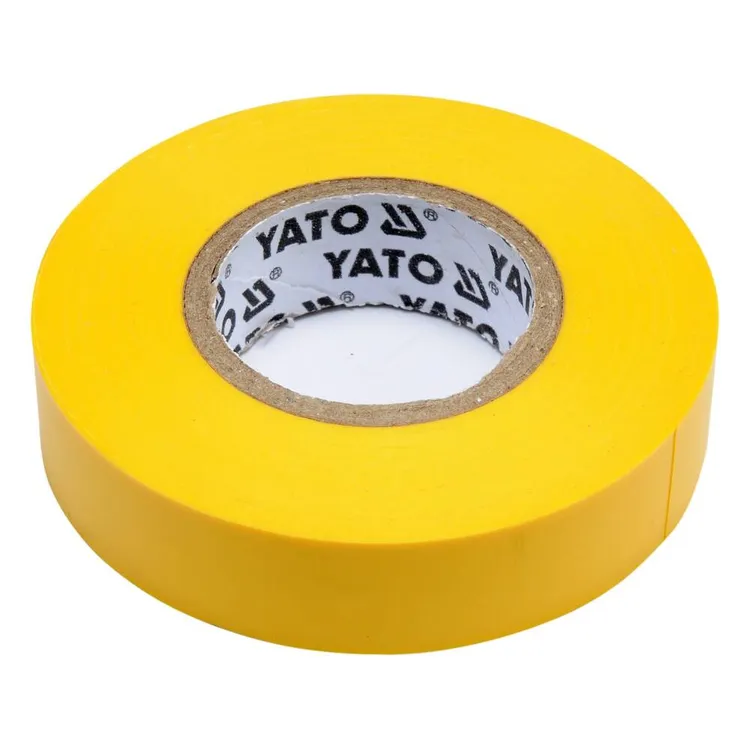 Изолента 15 мм x20 м желтая YATO YT81594