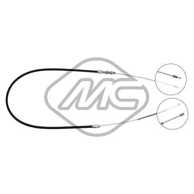 Трос ручника PGT 305 ALL DX/SX-RH/LH Metalcaucho 82768