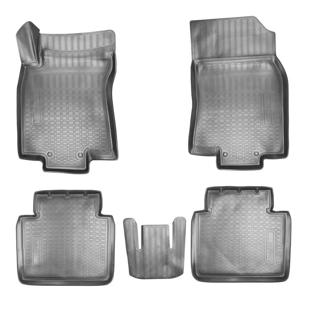 Коврики салонные для Nissan X-Trail (T32) 3D (2015) NORPLAST NPA11-C61-812