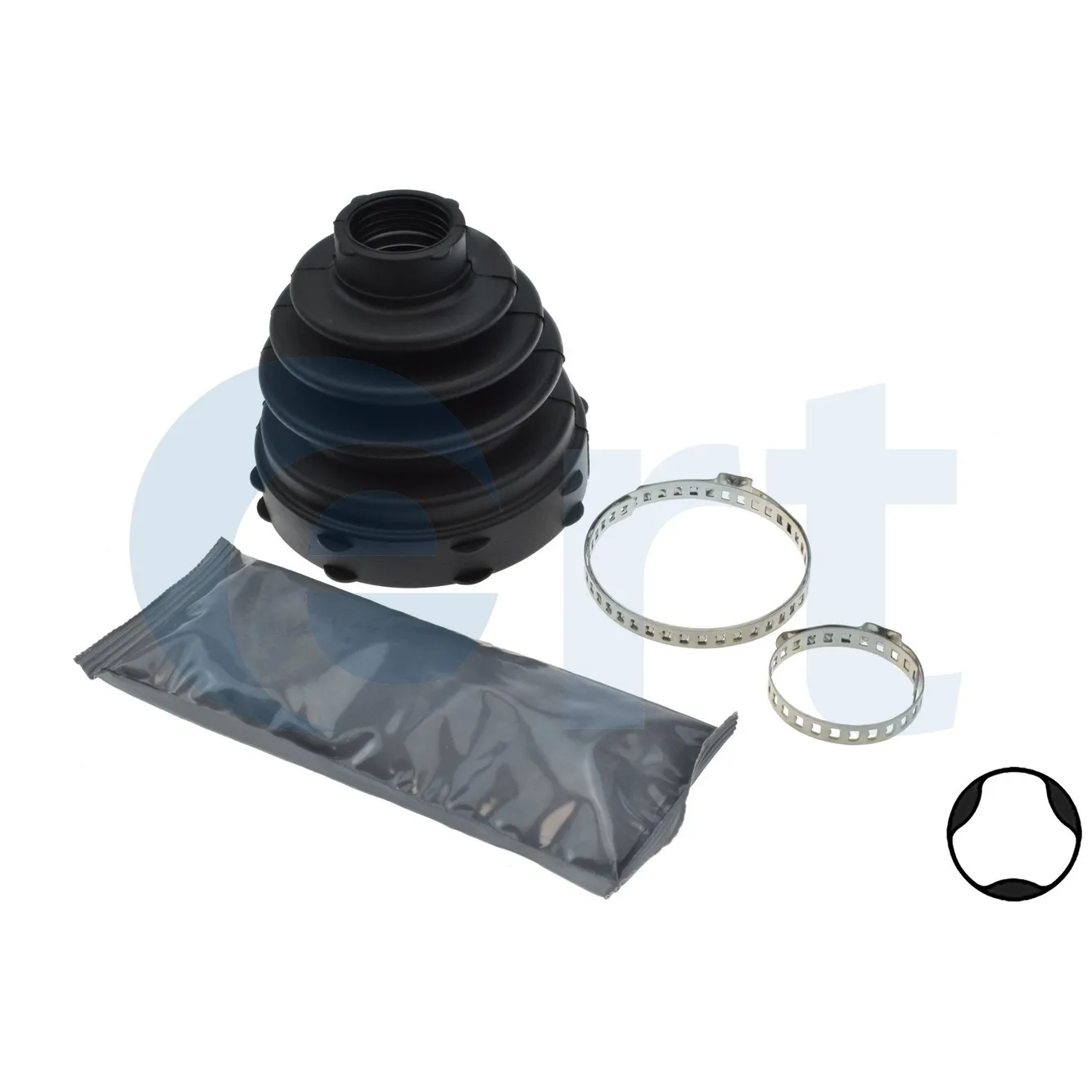 Пыльник ШРУСа внутр к-кт CITROEN JUMPER 06-, JUMPER автобус 06-, JUMPER фургон 06- FIAT DUCATO 06-, 500415