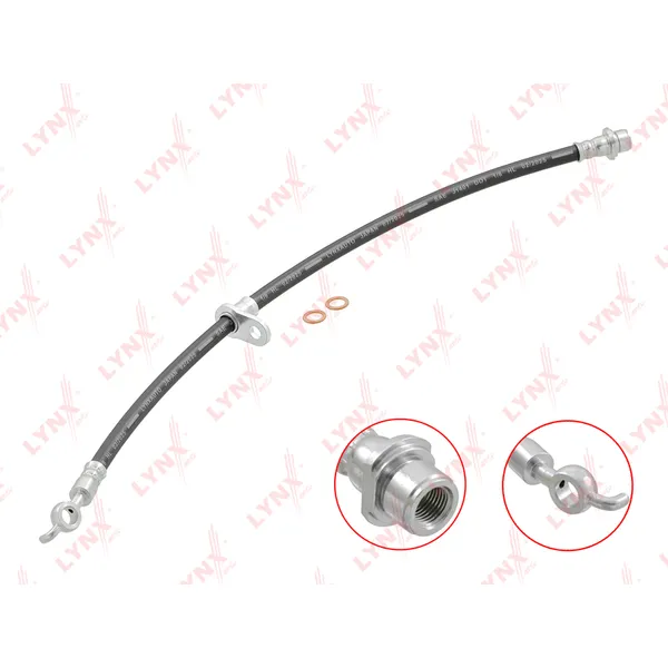 Шланг тормозной передний R TOYOTA Carina E 92-97 / Nadia 98-03 / Gaia 98-04 / LYNXauto BL-3661