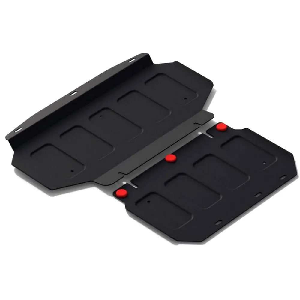 Защита картера + КПП + комплект крепежа, АвтоБРОНЯ, Сталь,KIA Mohave;2017-2020;3,0d;4WD;АКПП Kia Mohave АВТОБРОНЯ 111.02838.1