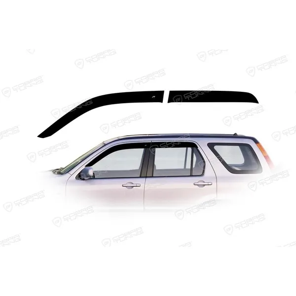 Дефлектора на окна Honda CR-V II 2002-2006EuroStandard деф.окон Cobra Tuning HE11102