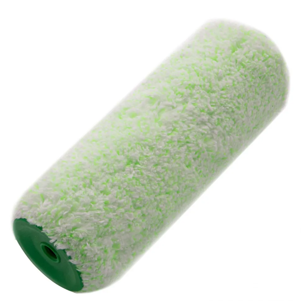 Валик сменный Работы с древесиной,180 мм,ворс 12 мм, D 48 мм, D ручки 6 мм,микроволокно СИБРТЕХ 80248