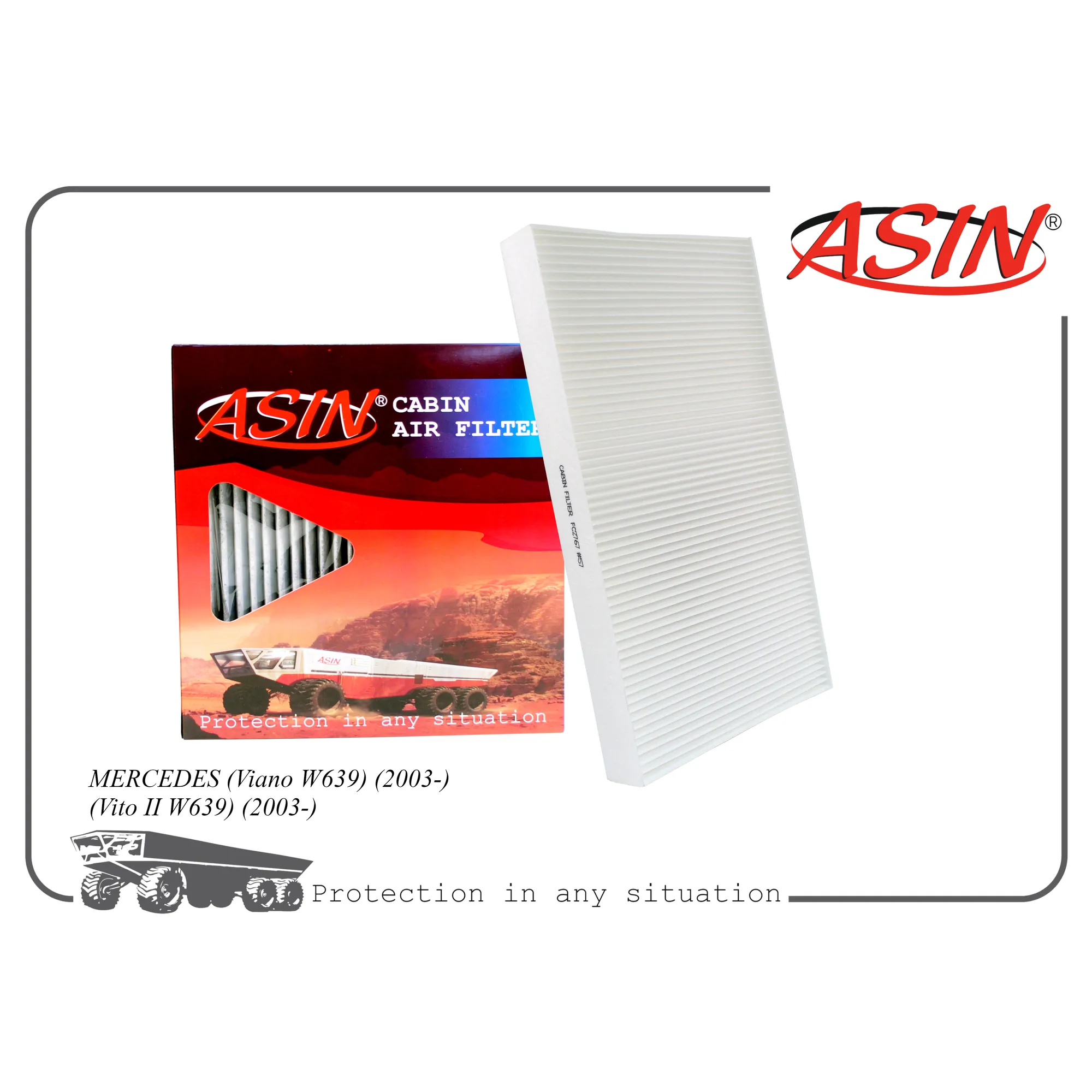 Фильтр салонный A6398350247/ASIN.FC2767 ASIN ASIN ASINFC2767