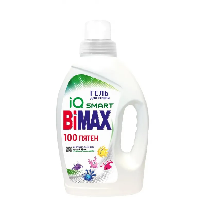 Гель для стирки BiMax 100 Пятен 1,3кг 1462079