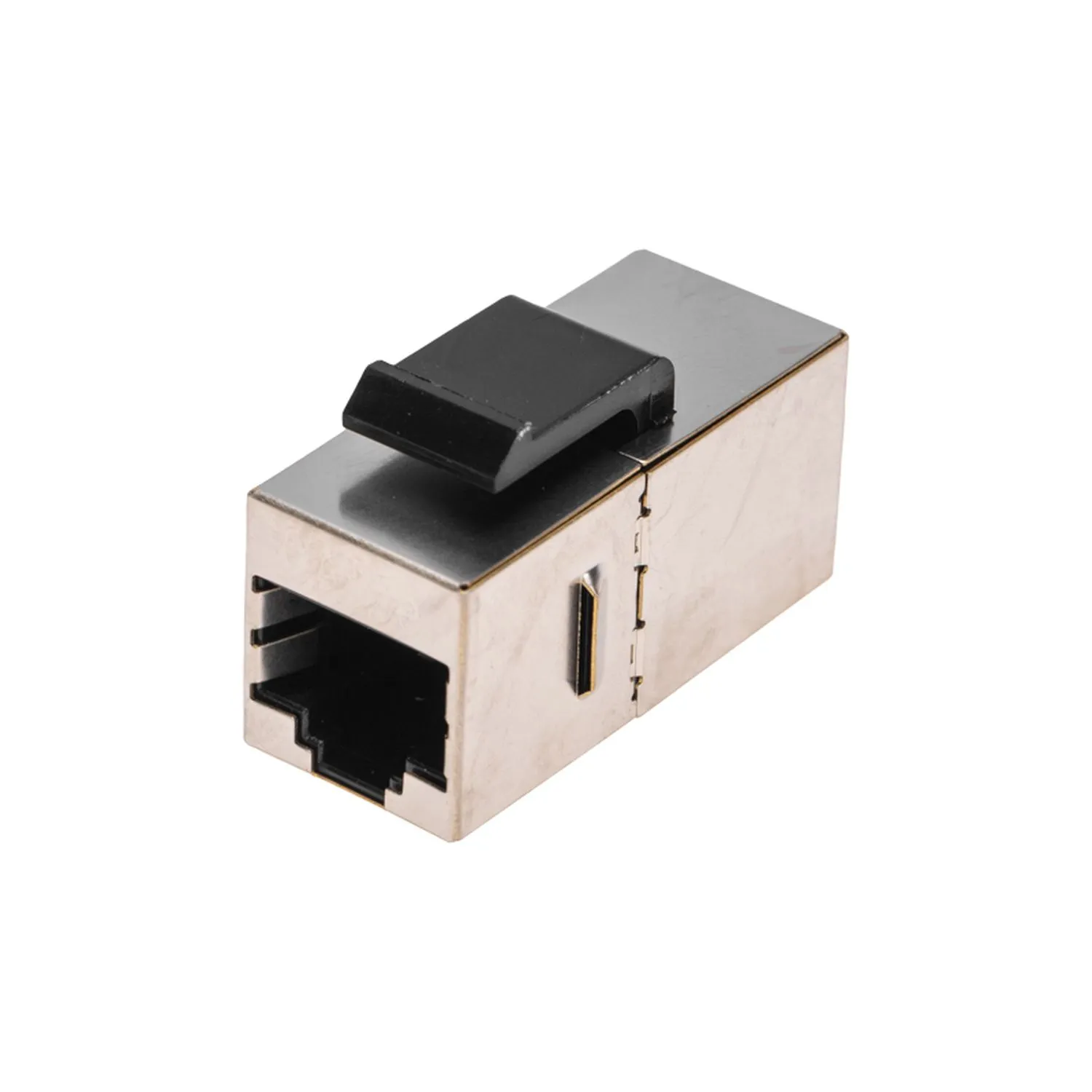 Адаптер проходной формата Keystone, Jack RJ-45(8P8C), FTP, CAT 5e PRO REXANT 02-0102