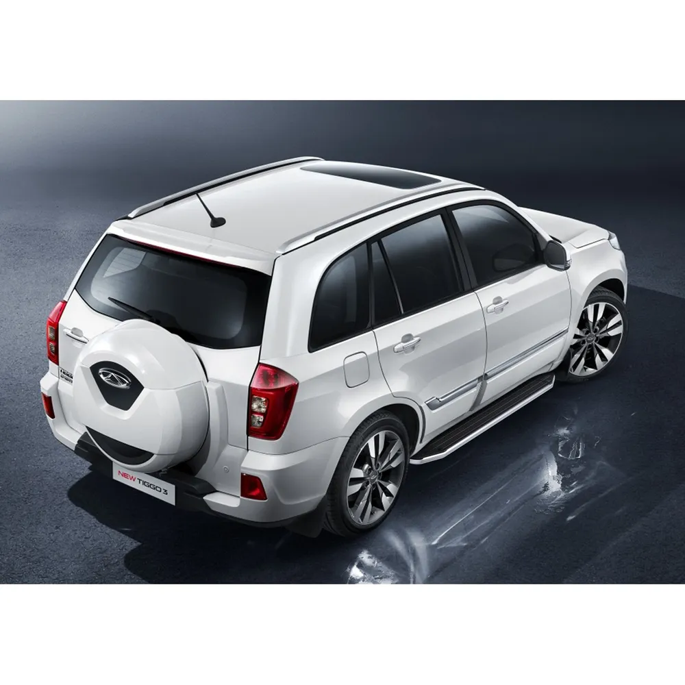 Порог-площадка Premium A160ALP + комплект крепежа, RIVAL, Chery Tiggo 3 2017- Chery Tiggo 3 A160ALP.0903.1