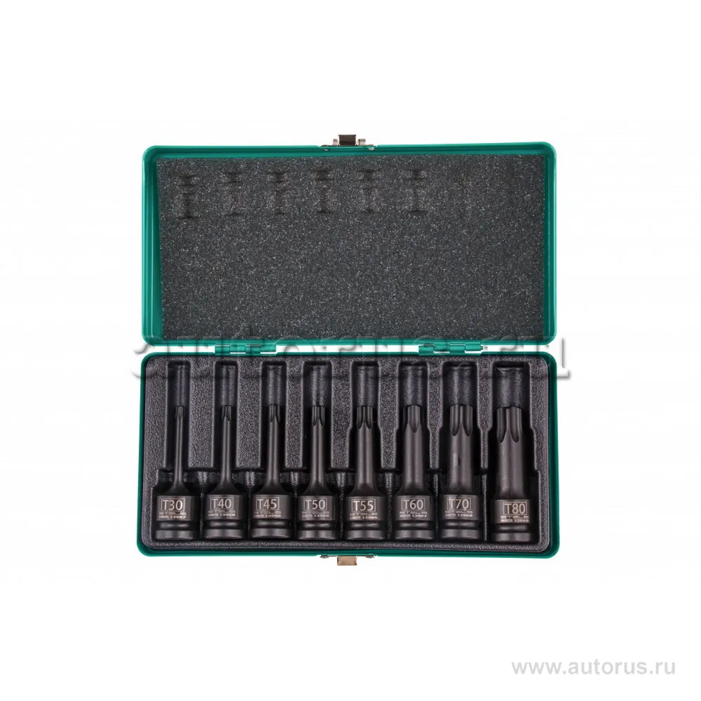 Набор ударных торцевых головок Torx 1/2,  в кейсе, 8 шт. Stels 13999 STELS 13999