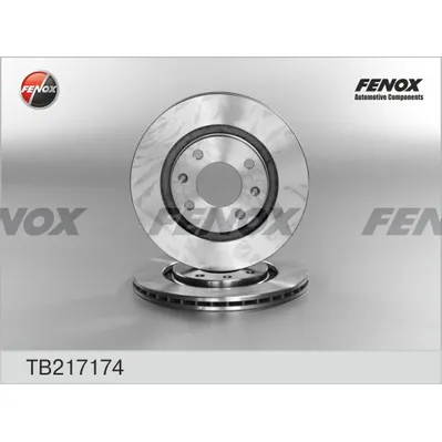 Диск тормозной CITROEN BERLINGO 96-08, XANTIA 93-, XSARA 97-00, Z FENOX TB217174