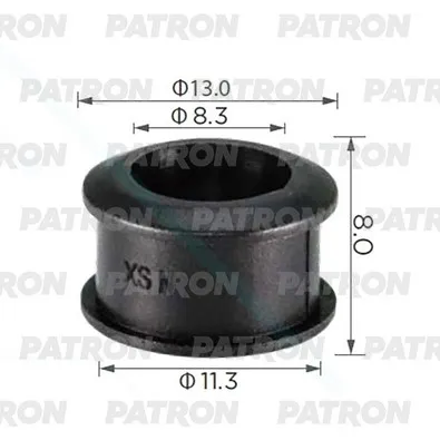 Втулка пластиковая Toyotaприменяемость: втулка универсальная PATRON P37-3759