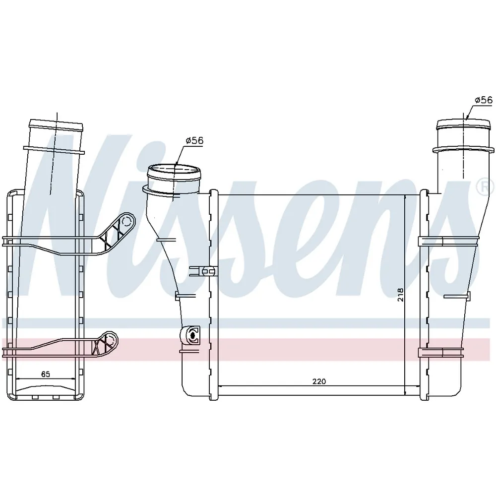 Интеркулер NISSENS 96707