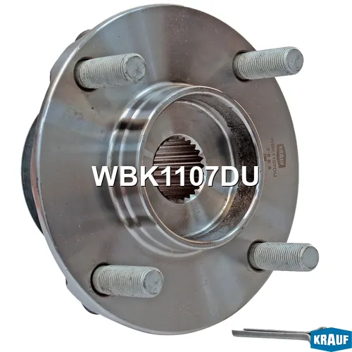 Ступица в сборе NISSAN [перед, Kit] Tiida (C11,SC11X) / Bluebird Sylphy II (G11) / Cube (Z12) KRAUF WBK1107DU
