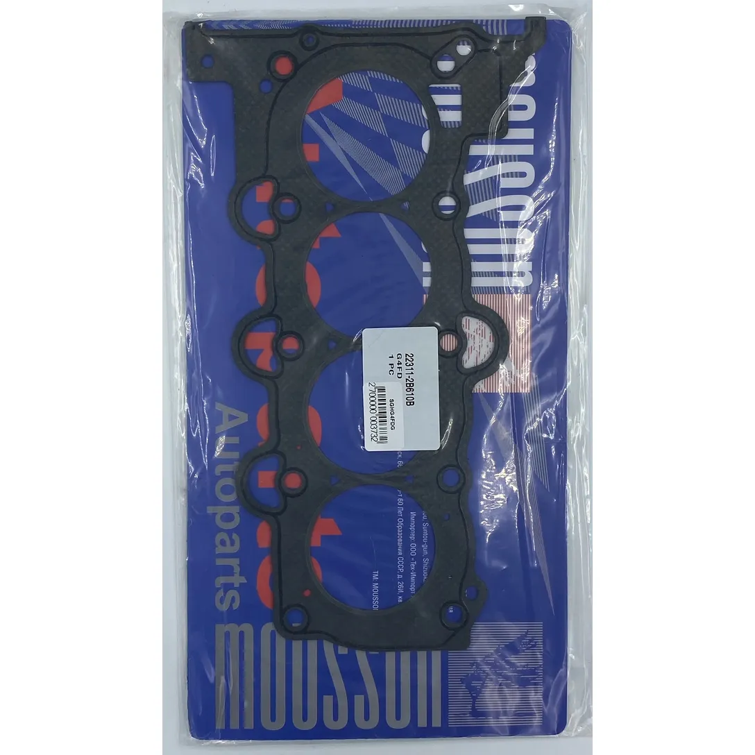 Прокладка ГБЦ Kia/Hyundai G4FD графит MOUSSON SGHG4FDG