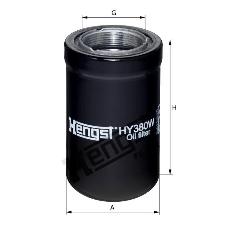 Фильтр гидравлический HENGST HY380W