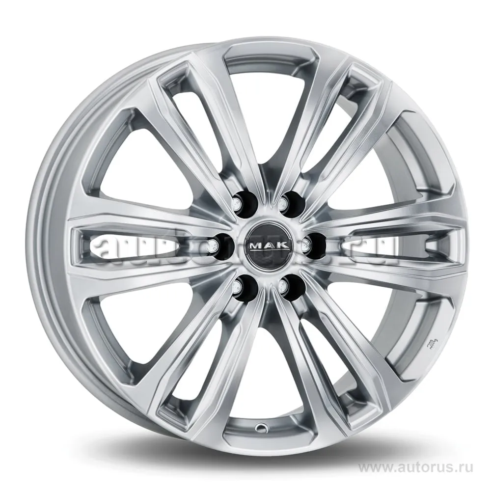 Диск литой R17 7.5J 6x139.7/112 ET30 MAK Safari 6 Silver F7570AF6SI30V3