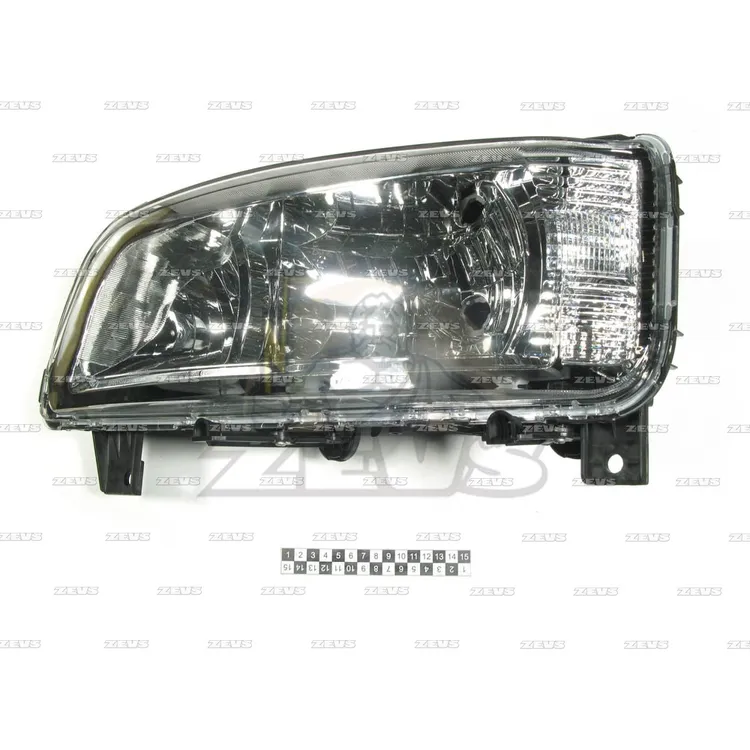 Фара левая ZEVS 03-7501 L