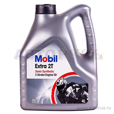 Масло моторное 2T Mobil Extra полусинтетическое 4 л 142082