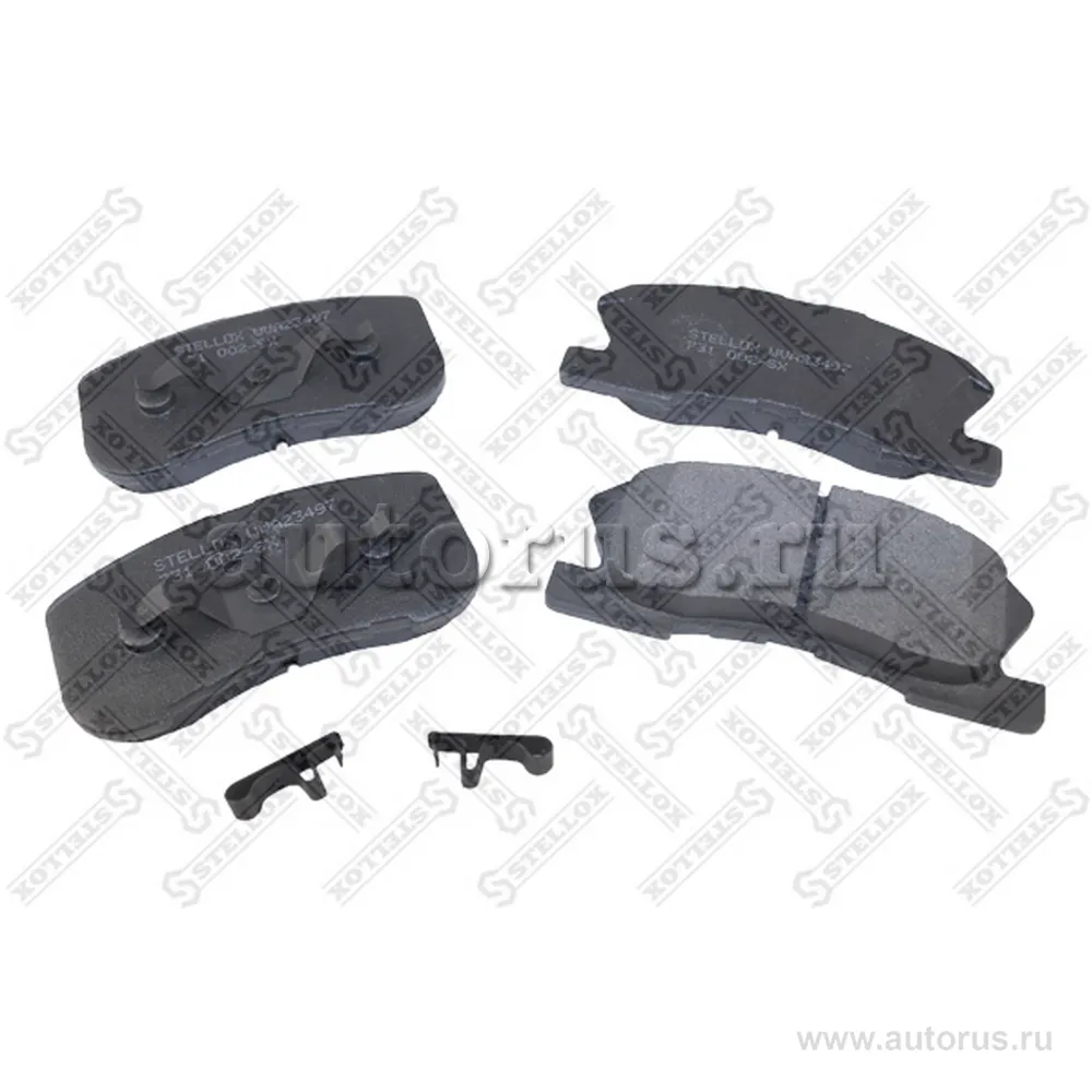 Колодки дисковые п. Daihatsu Sirion/YRV 1.0i/4WD/1.3 WTi Sp STELLOX 731 002-SX