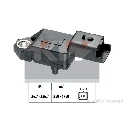 Датчик давления воздуха KW 493136