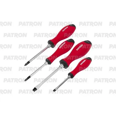Набор отверток 4 пр. PATRON P-7004