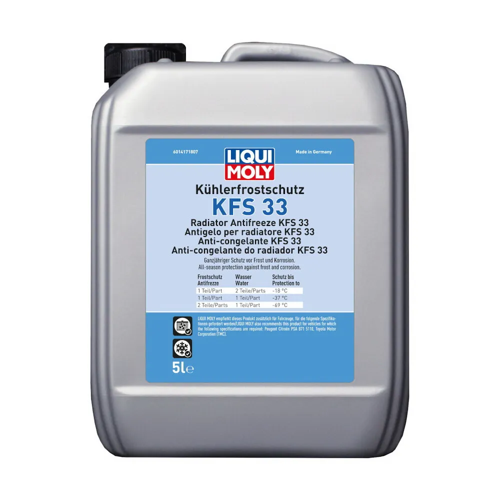 Антифриз LIQUI MOLY концентрат зеленый 5 л 21131