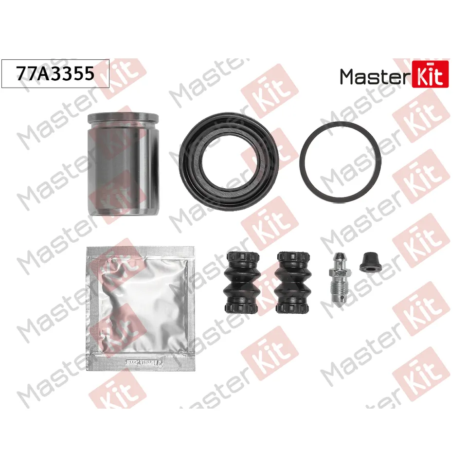 Ремкомплект тормозного суппорта+поршень Volvo XC70 II (136) 2007 - MASTERKIT 77A3355