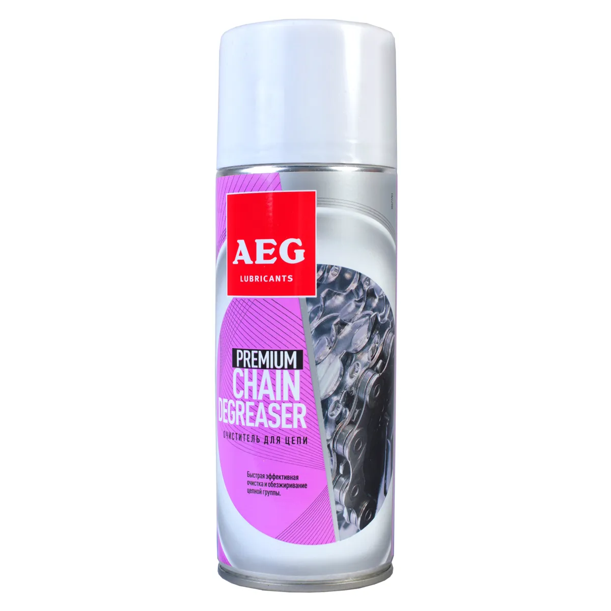 Очиститель для цепи AEG 520мл. Аэрозоль AEG Lubricants 30677
