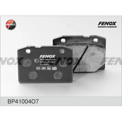 Колодки тормозные передние ВАЗ 2101-07 FENOX BP41 004 O7